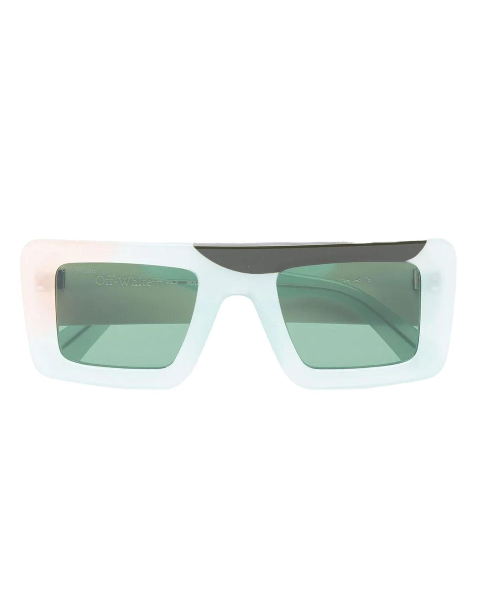 Off-White Seattle Sun Glasses Multicolor Teal Green – STASHED