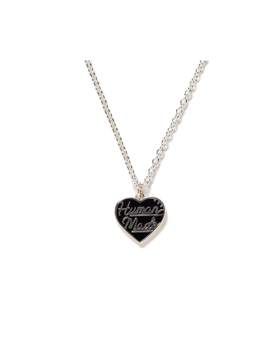 HUMAN MADE Heart Silver Necklace Silverエアジョーダン