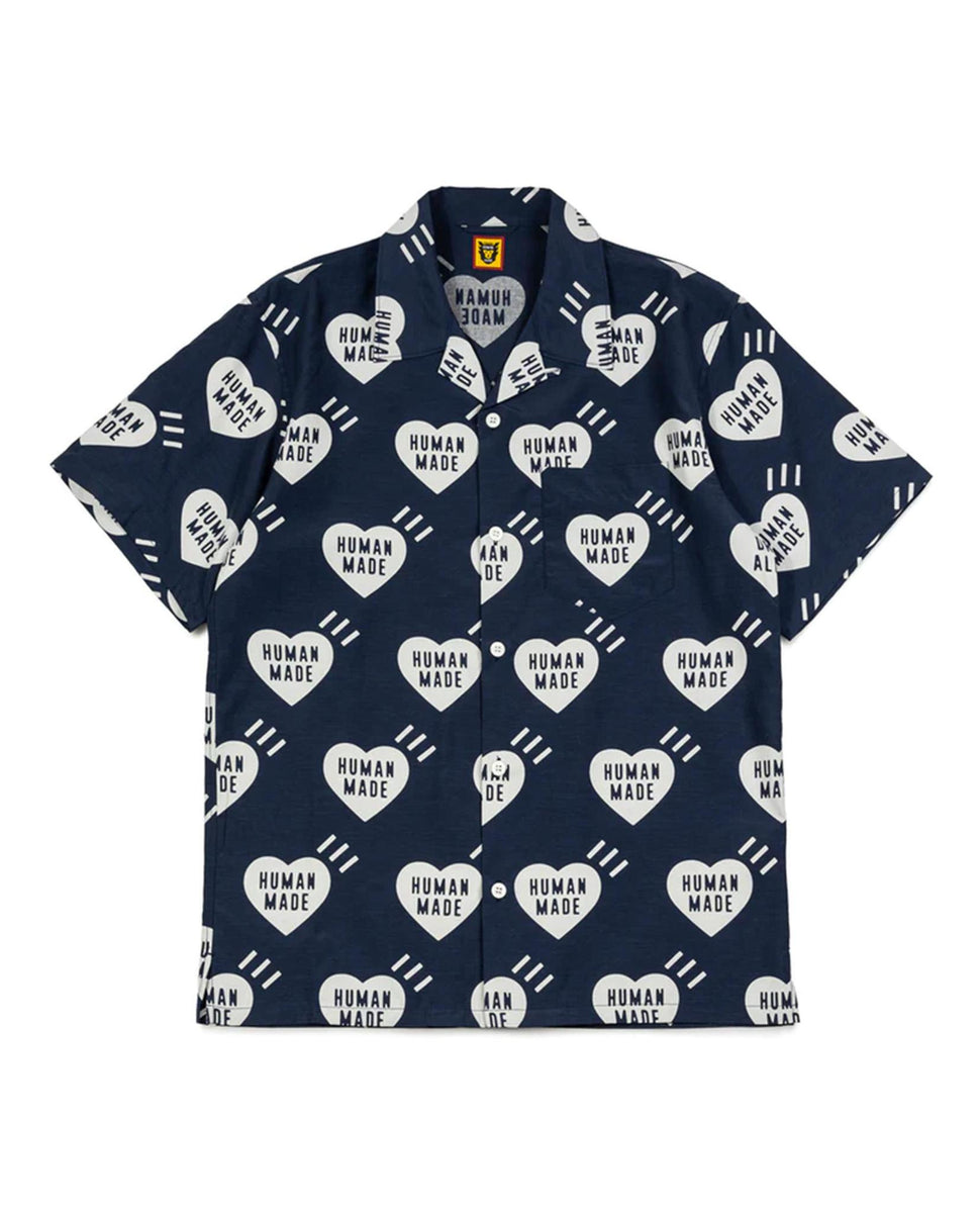 Human Made Heart aloha shirt, WHITE