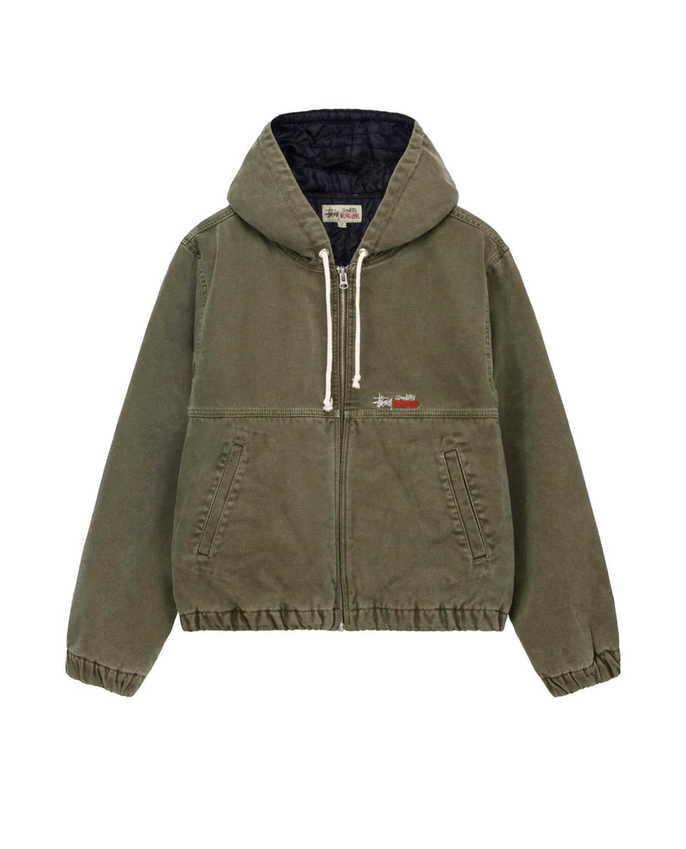 Stussy Canvas Insulated Work Jacket | STASHED