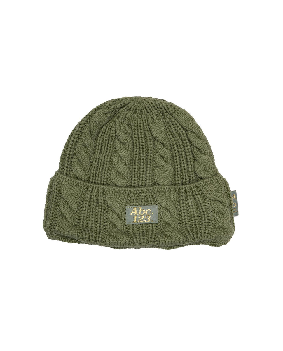 Advisory Board Crystals 123 Cableknit Beanie | STASHED