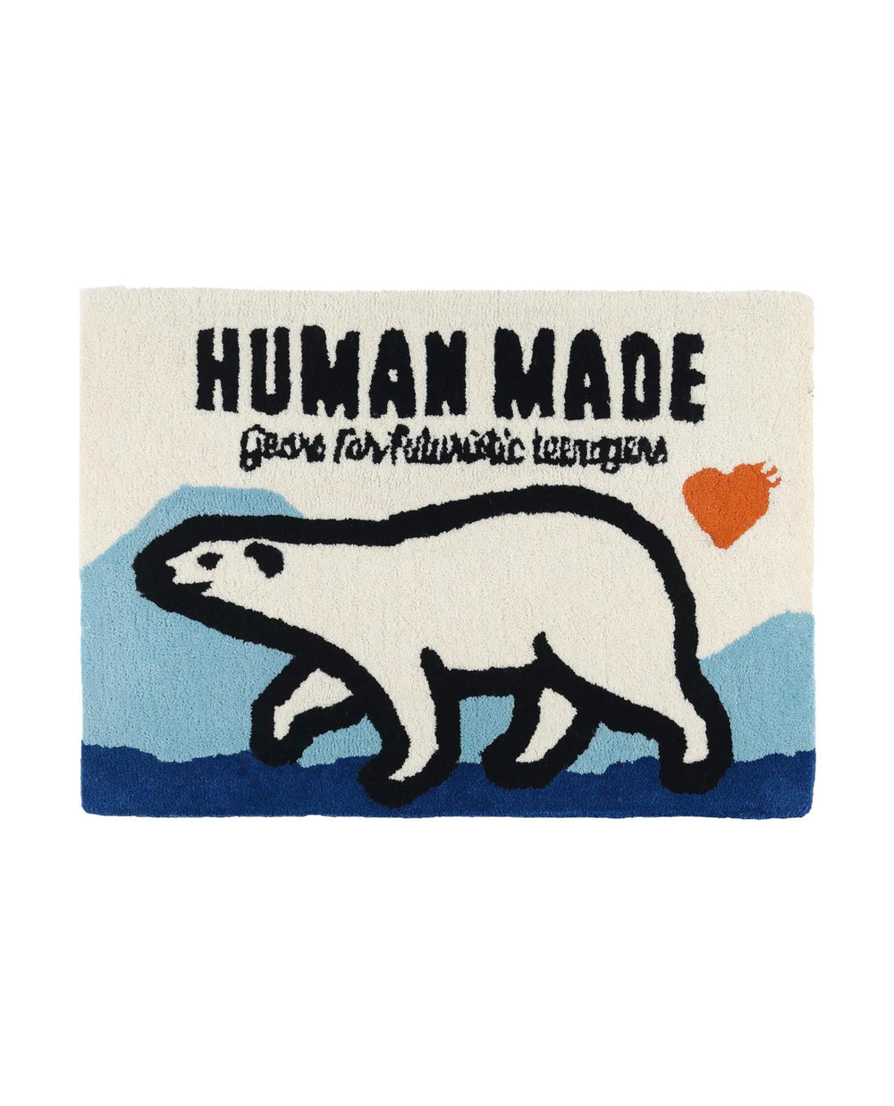 Human Made Polar Bear Rug | STASHED