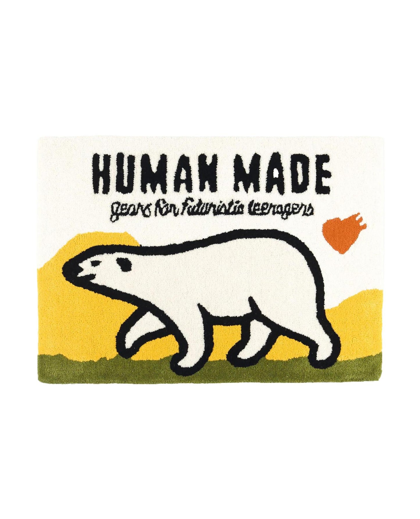Human Made Bear Silk Rug