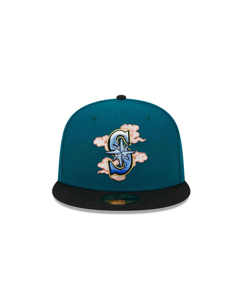 New Era Seattle Mariners Cloud Spiral 5950 Fitted