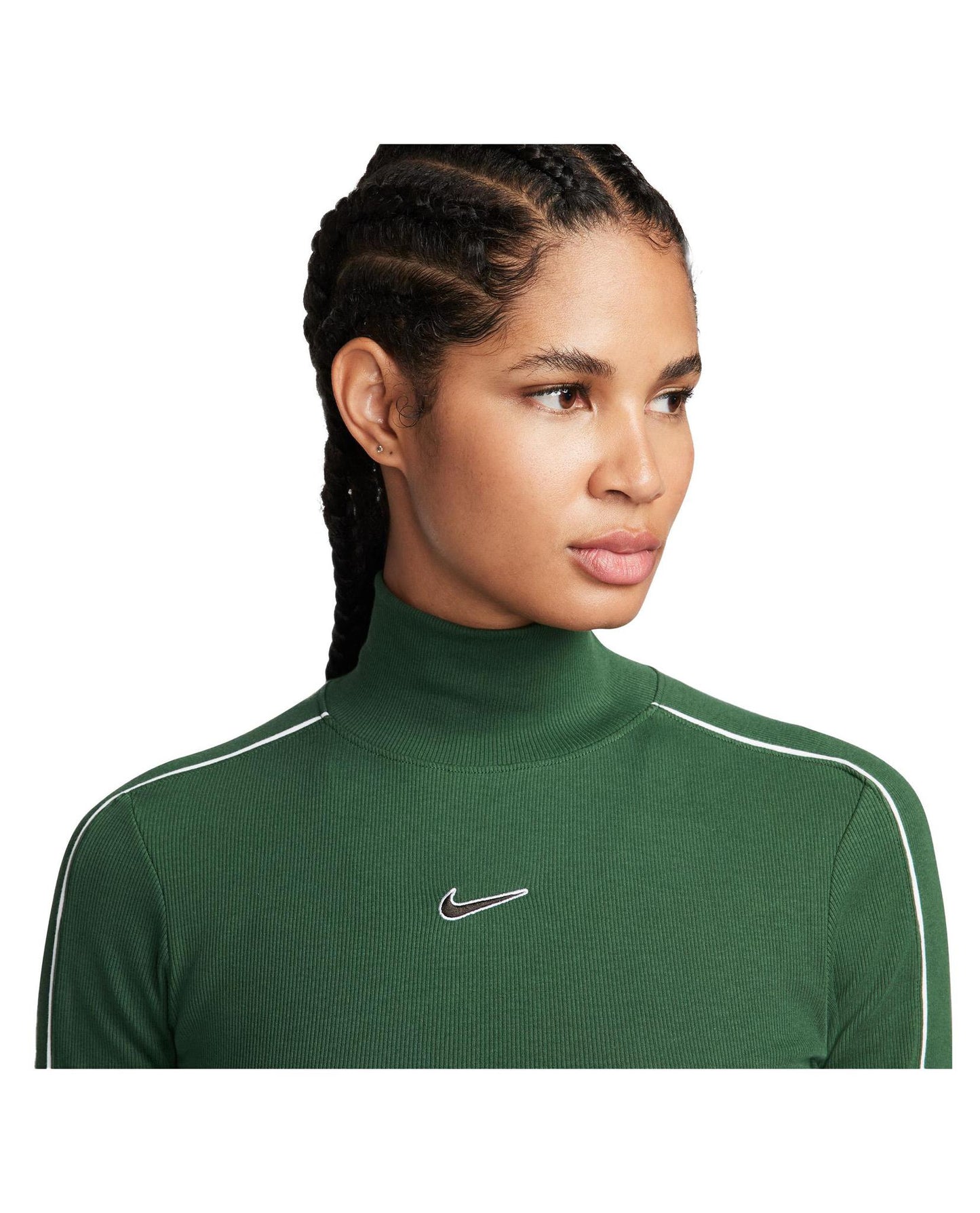 Nike WOMEN NIKE LONG SLEEVE TOP - Green