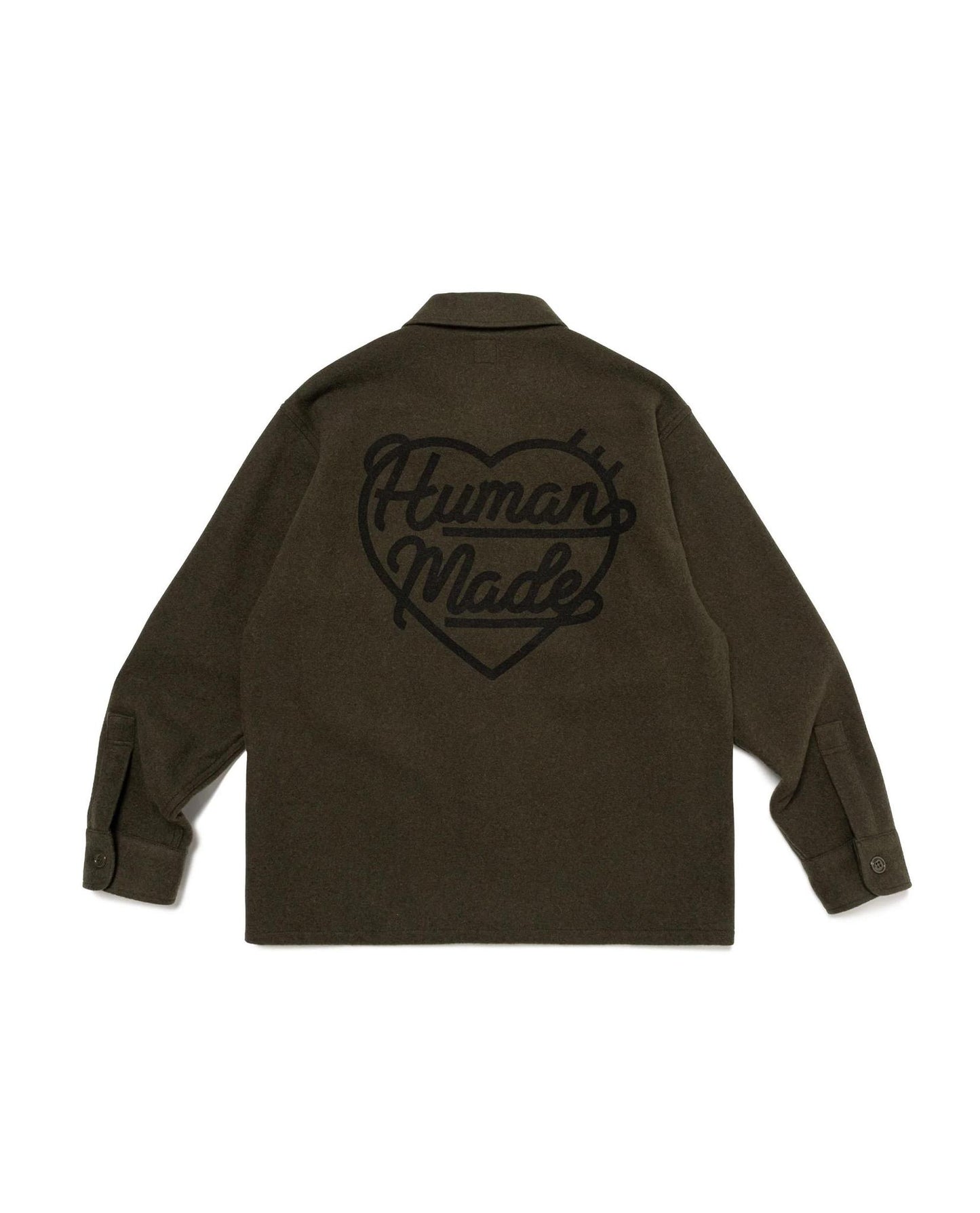 Human Made Wool CPO Shirts | STASHED