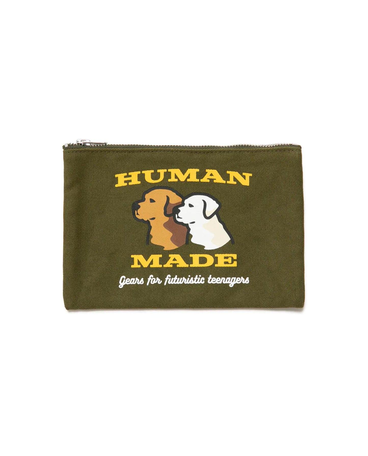 HUMAN MADE bank pouch brown-