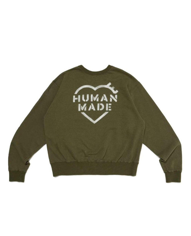 
                    
                      Human Made Cropped Military Sweatshirt
                    
                  