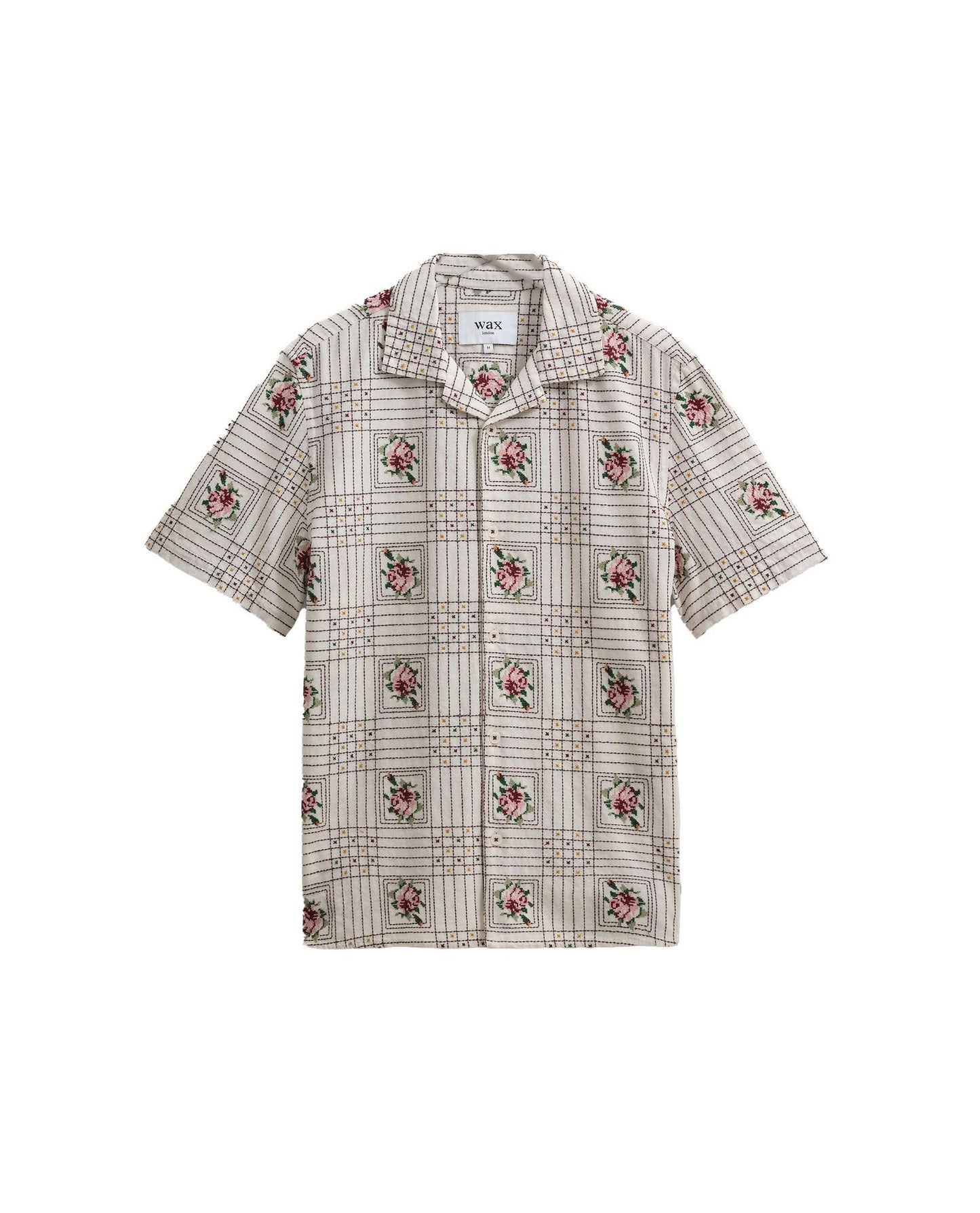 
                    
                      Wax London Didcot Short Sleeve Shirt Tapestry Embroidery
                    
                  
