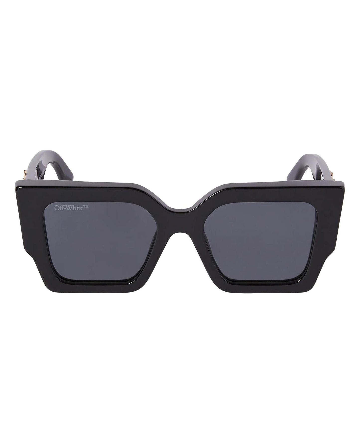 Off-White Catalina Square Sunglasses OERI003C99PLA0011007 Black Frame Grey  Lens