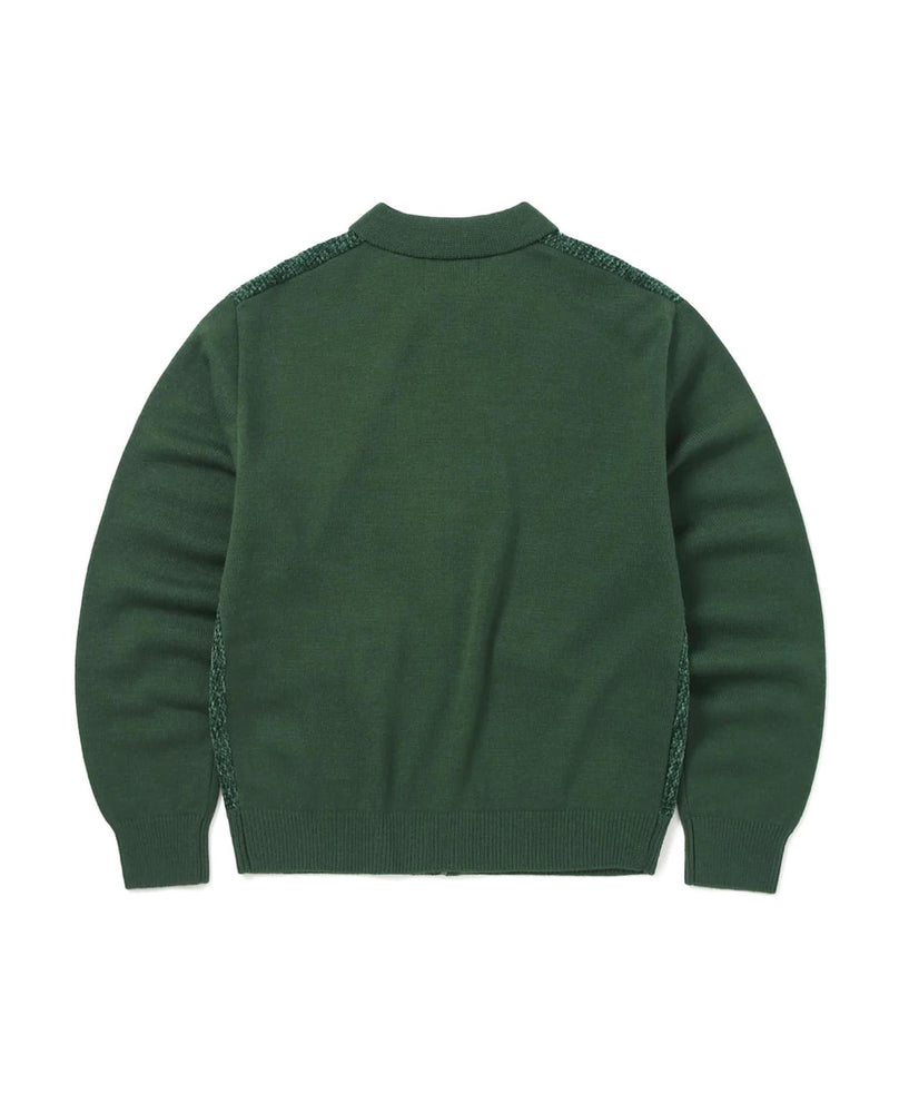 
                    
                      This Is Never That Velvet Knit Zip Polo
                    
                  