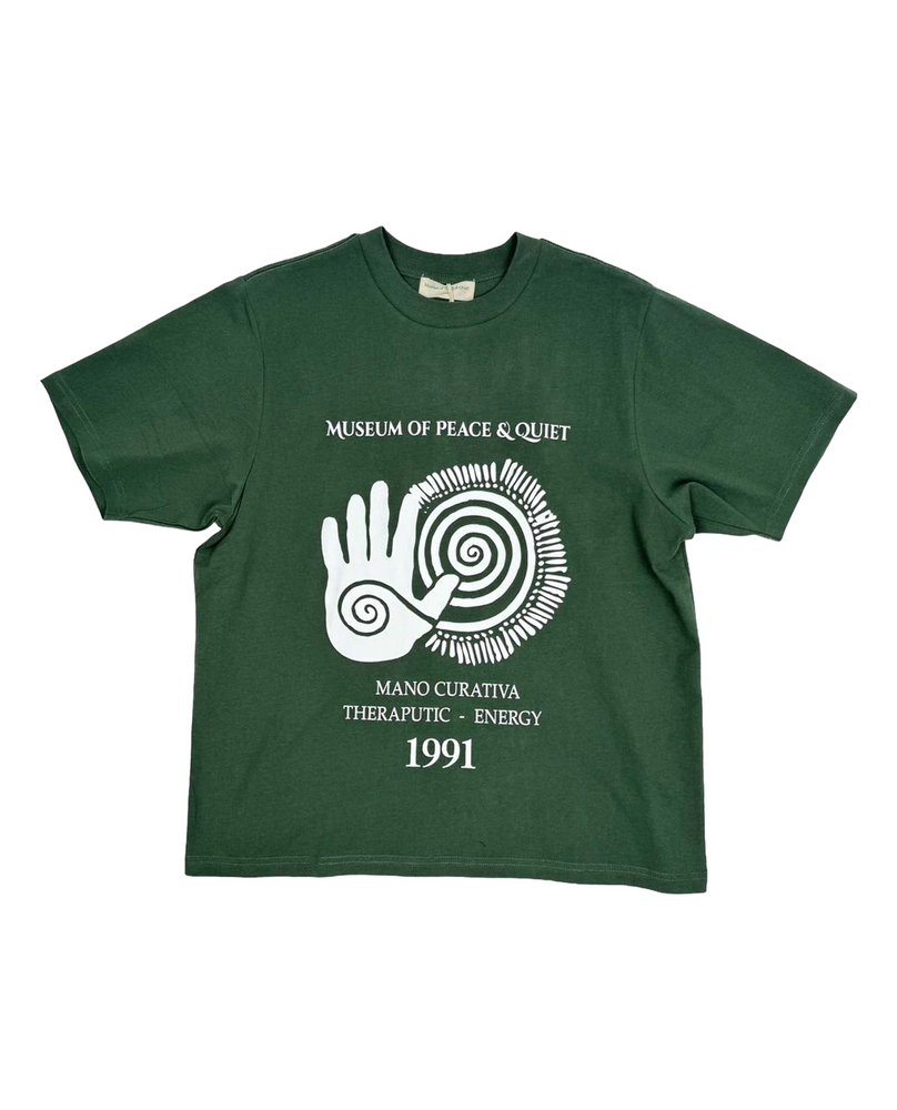 
                    
                      Museum of Peace and Quiet Mano Curativa Tee Shirt
                    
                  