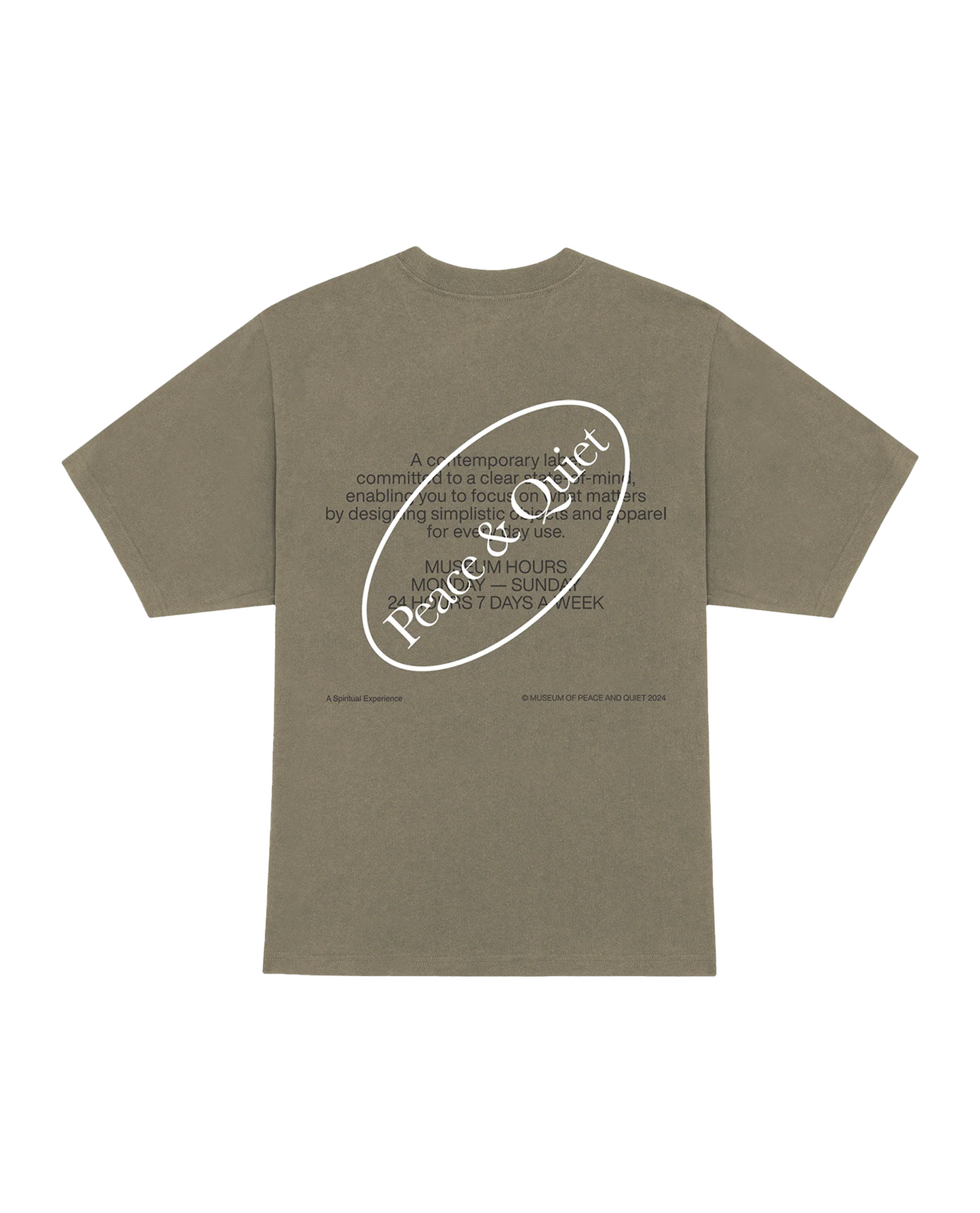 
                    
                      Museum of Peace and Quiet Museum Hours Tee Shirt
                    
                  