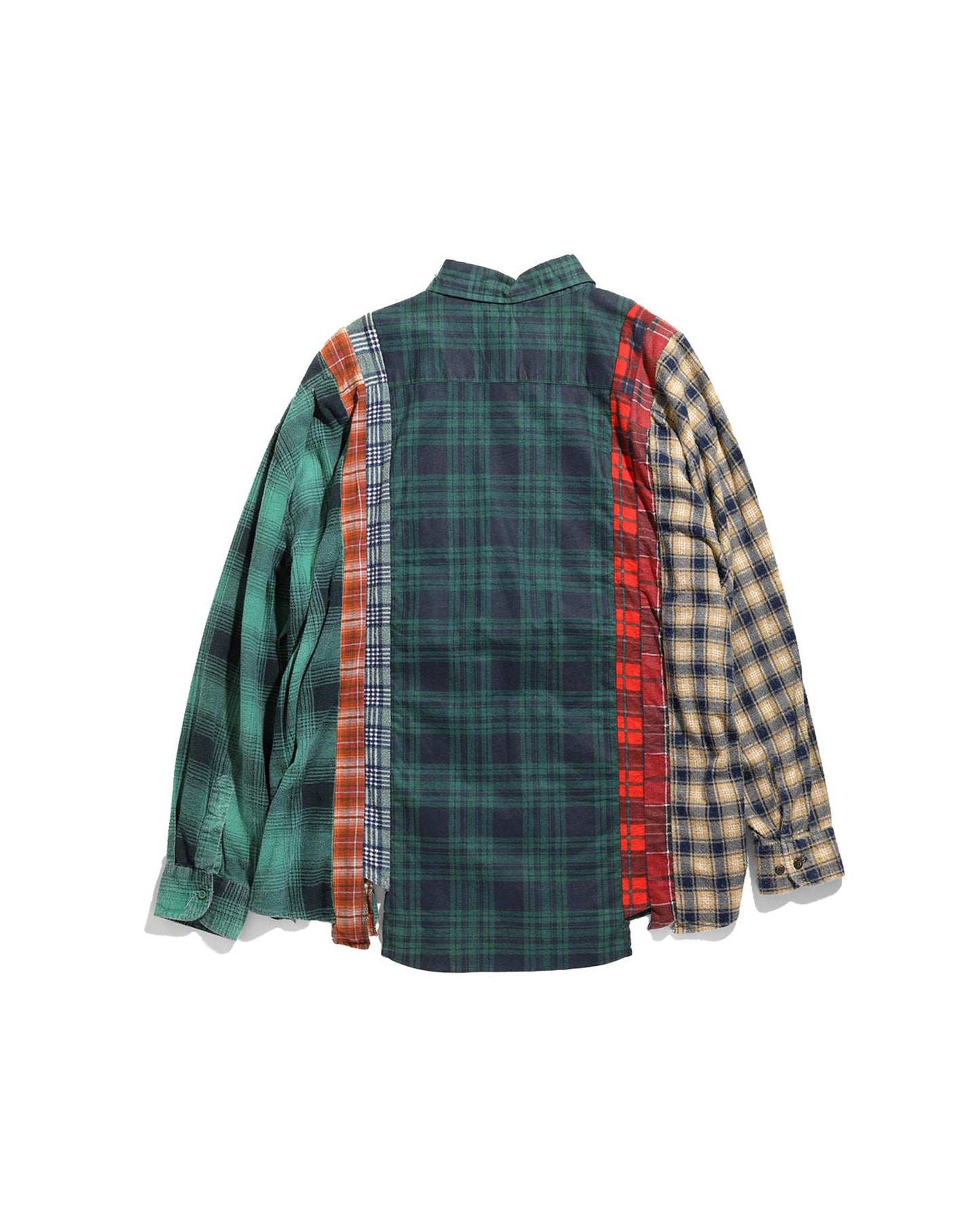 Needles Flannel Shirt -> 7 Cuts Wide Shirt | STASHED