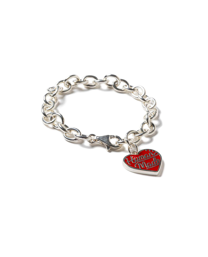 
                    
                      Human Made Heart Silver Bracelet
                    
                  
