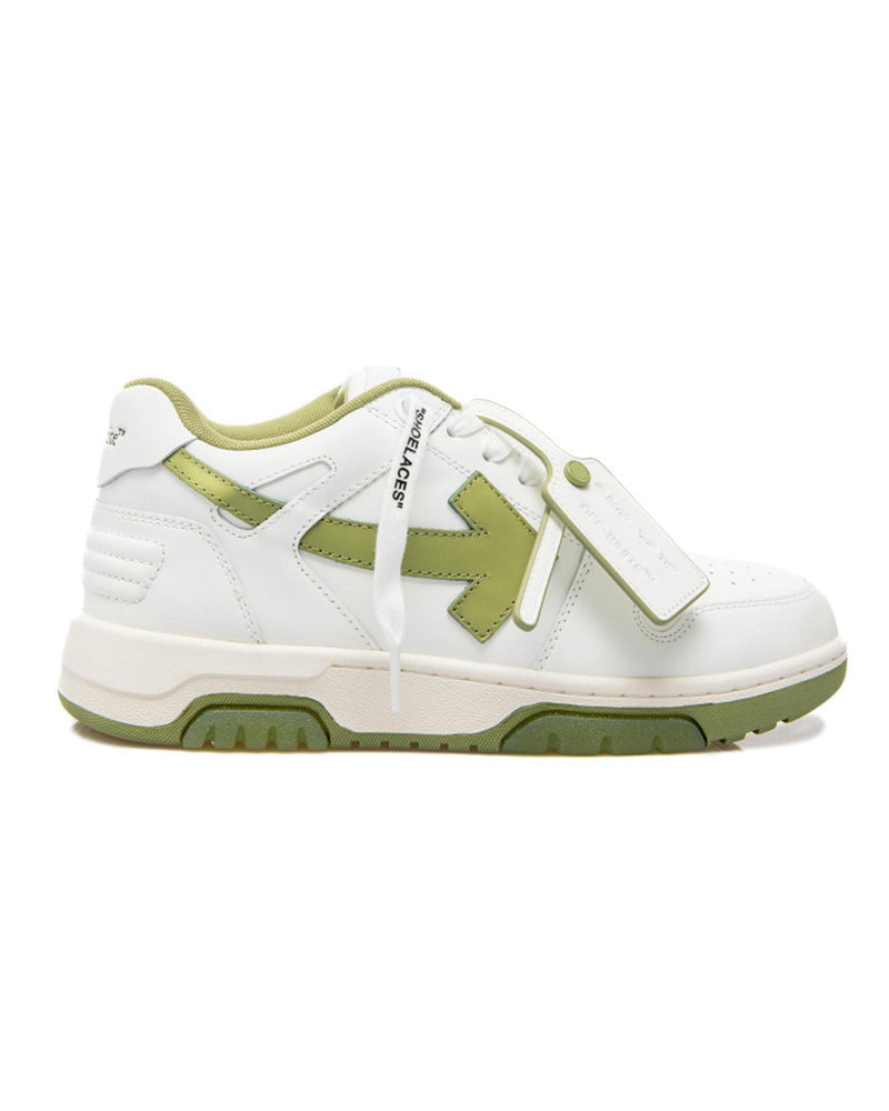 Off-White Out Of Office Calf Leather White Sage | STASHED