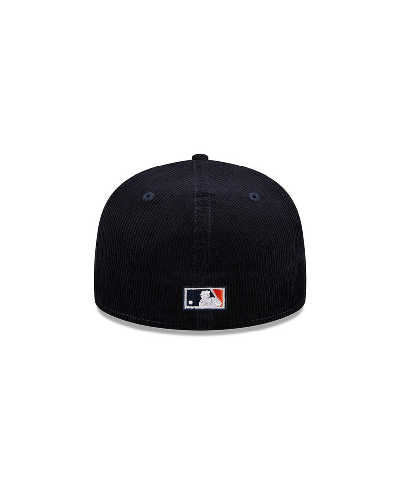 New Era 59Fifty Hat Detroit Tigers MLB Authentic Road Navy Blue Fitted Cap  (7 3/8)