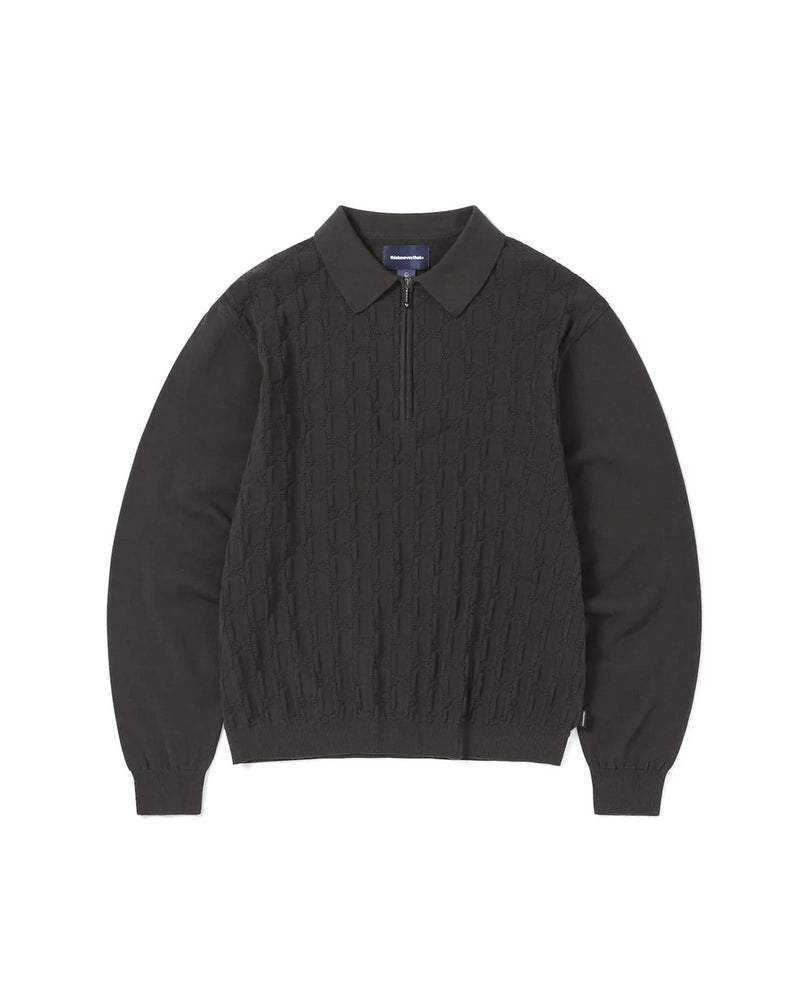 
                    
                      This Is Never That Cable Knit Zip Polo
                    
                  