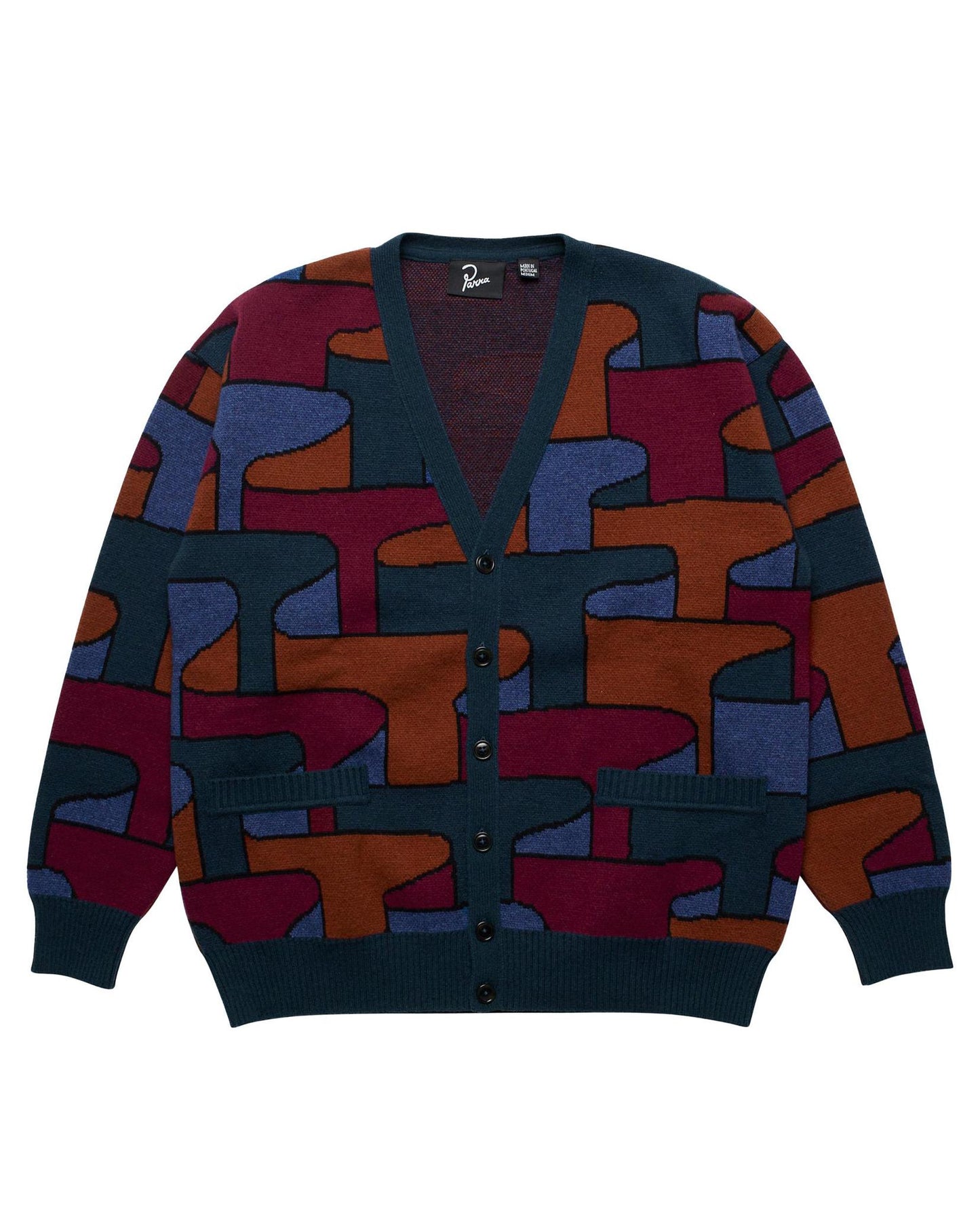 
                    
                      Parra Canyons All Over Knitted Cardigan
                    
                  