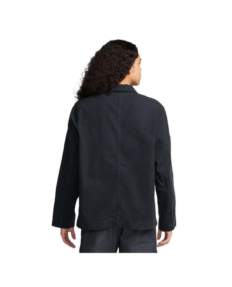 Nike Life Men's Unlined Chore Coat Black | STASHED