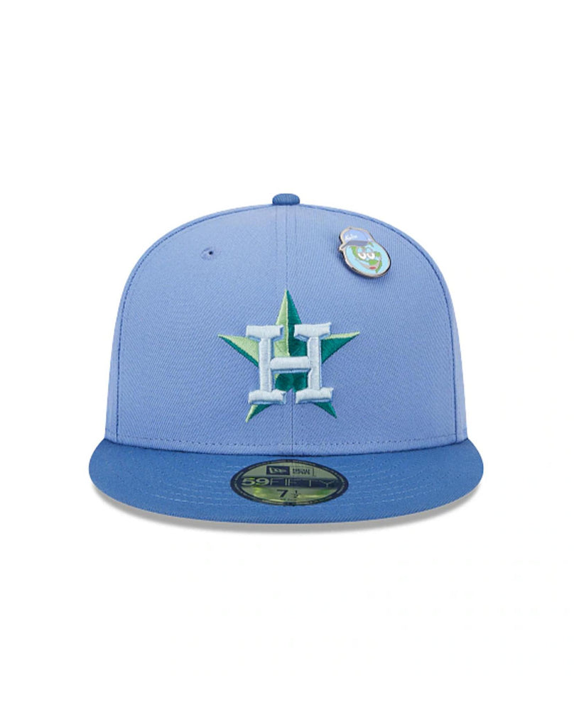 New Era Houston Astros Outerspace 5950 Fitted | STASHED Blue / 7 3/8