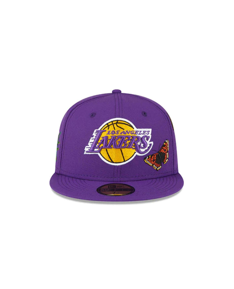 New Era Felt Los Angeles Lakers Hat 7 5/8