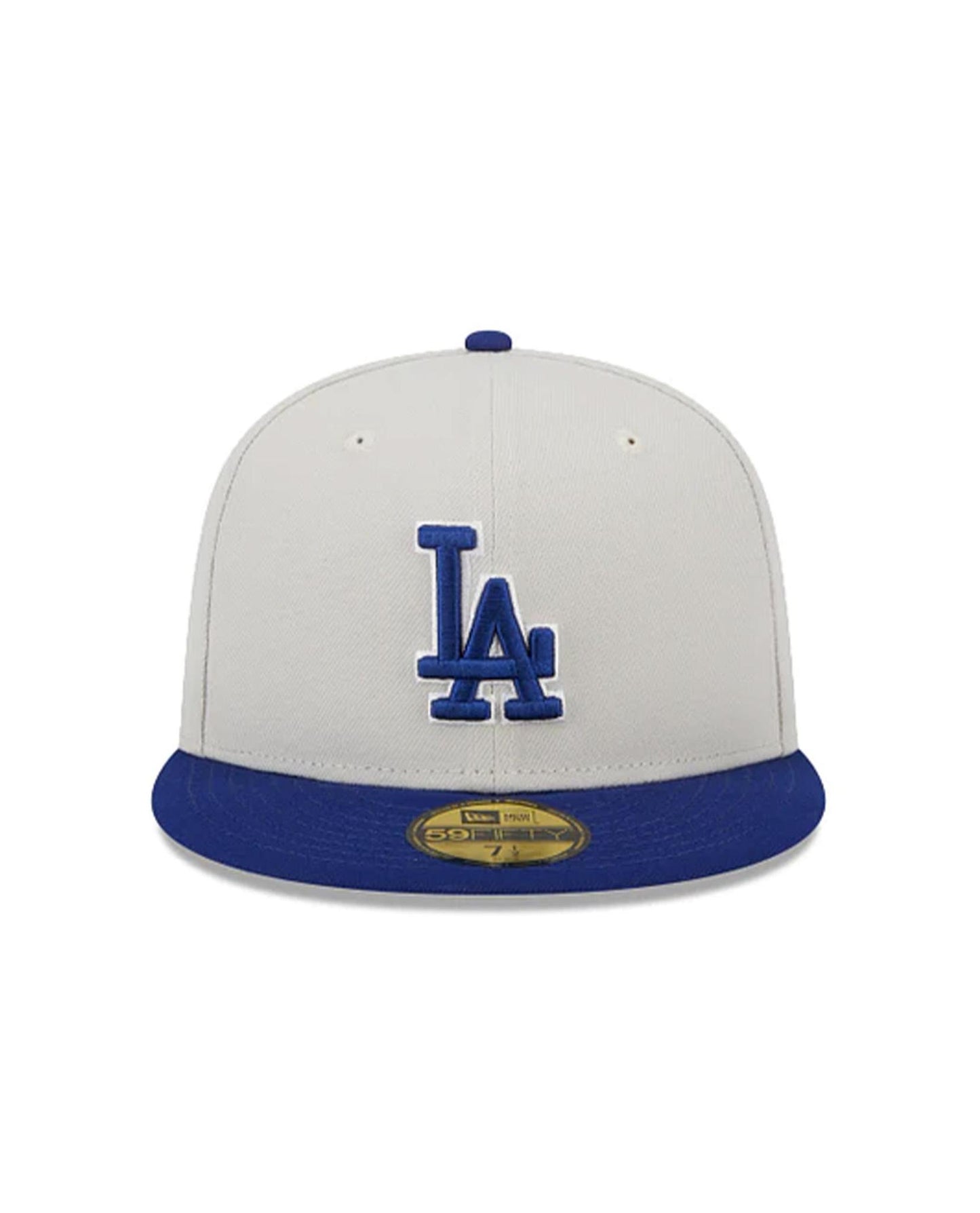 Los Angeles Dodgers Mens T-Shirt New Era Black LA Logo Sky Blue Tee
