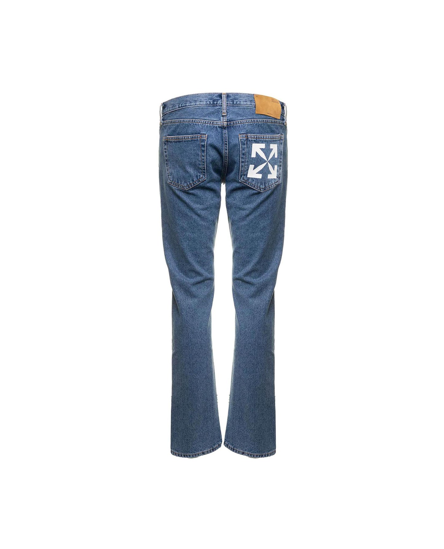 
                    
                      Off-White Single Arrow Slim Jeans
                    
                  