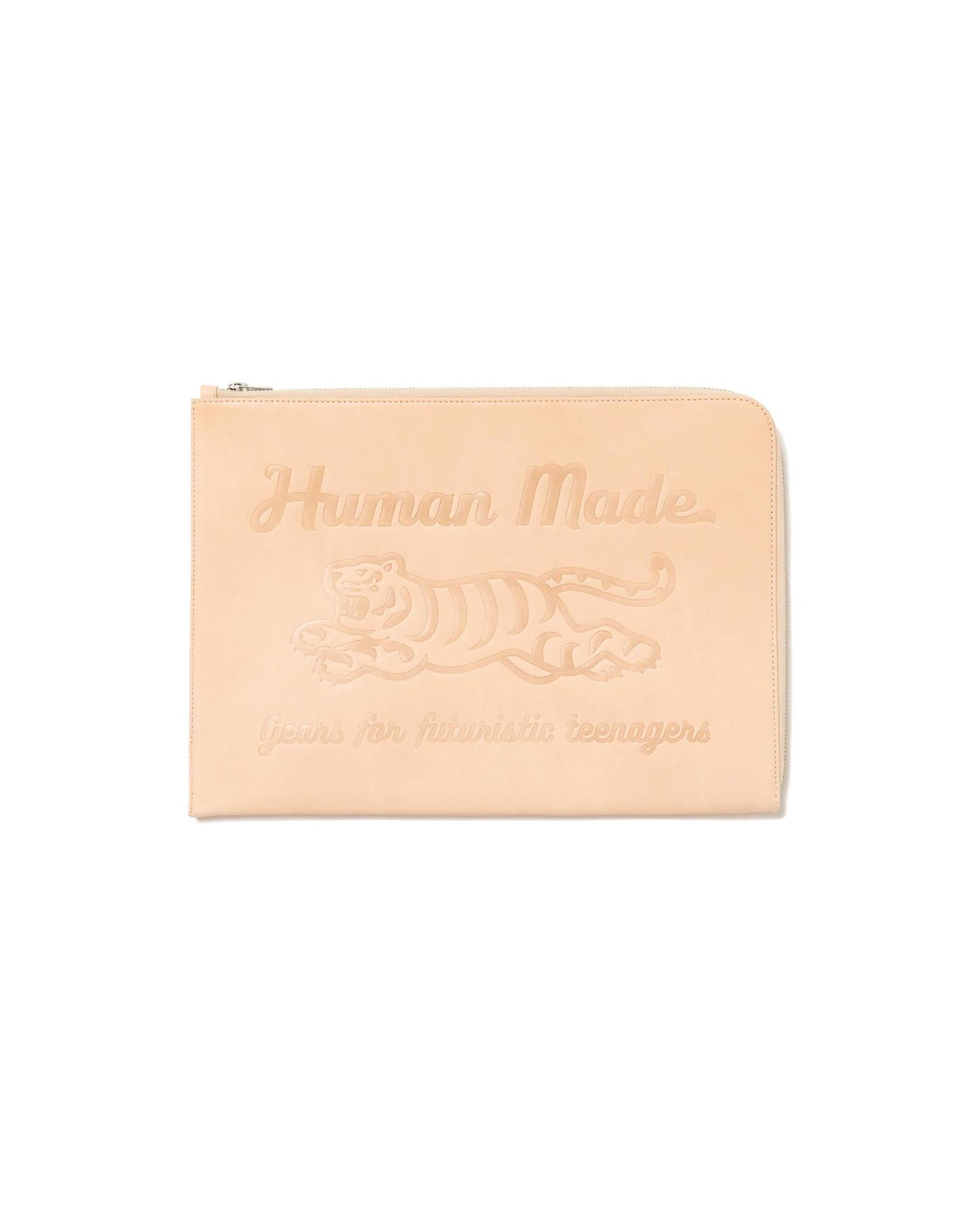Human Made Leather Clutch Bag