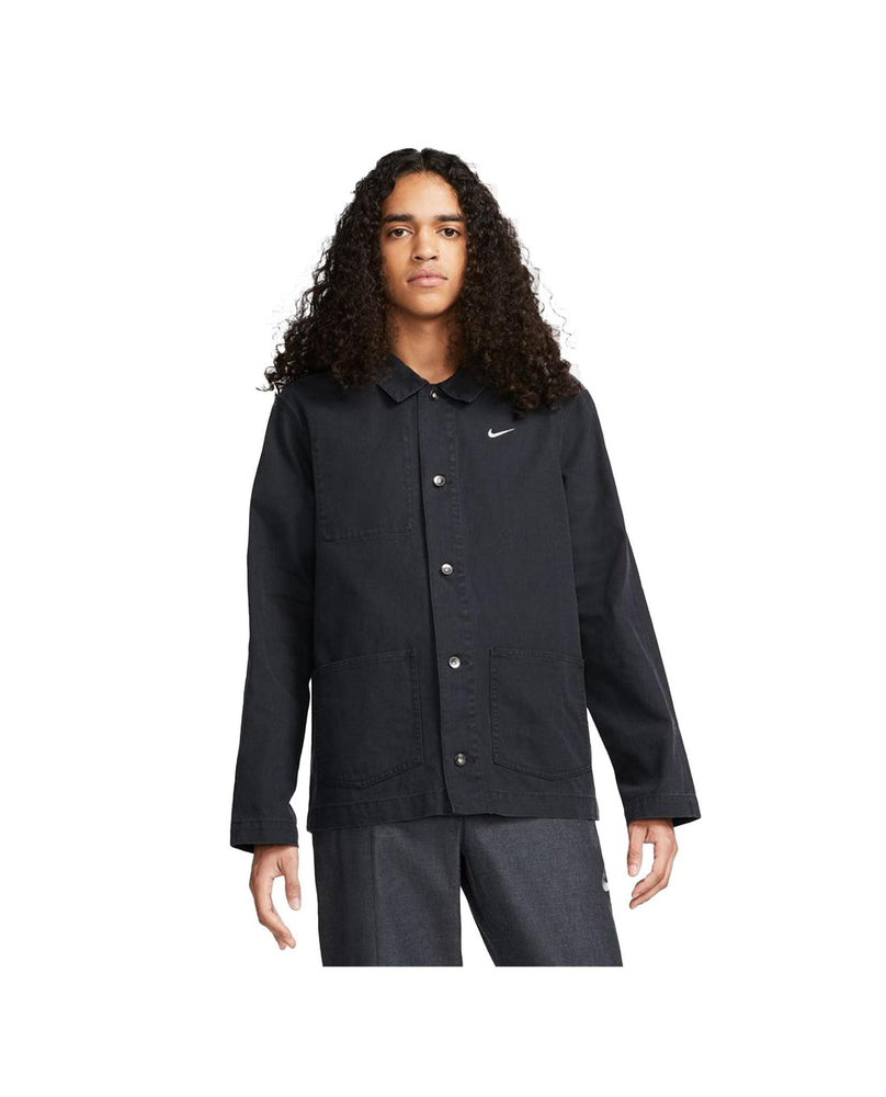 Nike Life Men's Unlined Chore Coat Black | STASHED