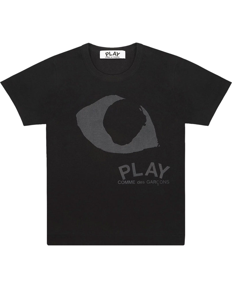 Comme Des Garcons Play Tee Shirt Black