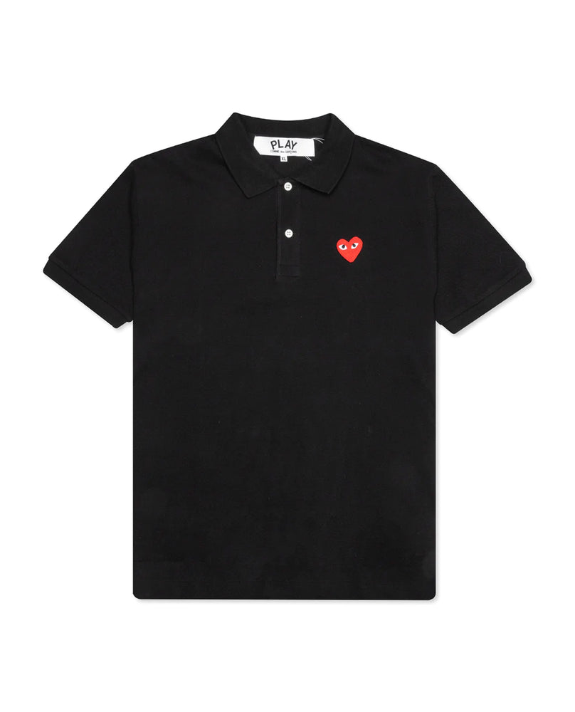 
                    
                      Comme Des Garcons Play Polo Red Heart Shirt
                    
                  