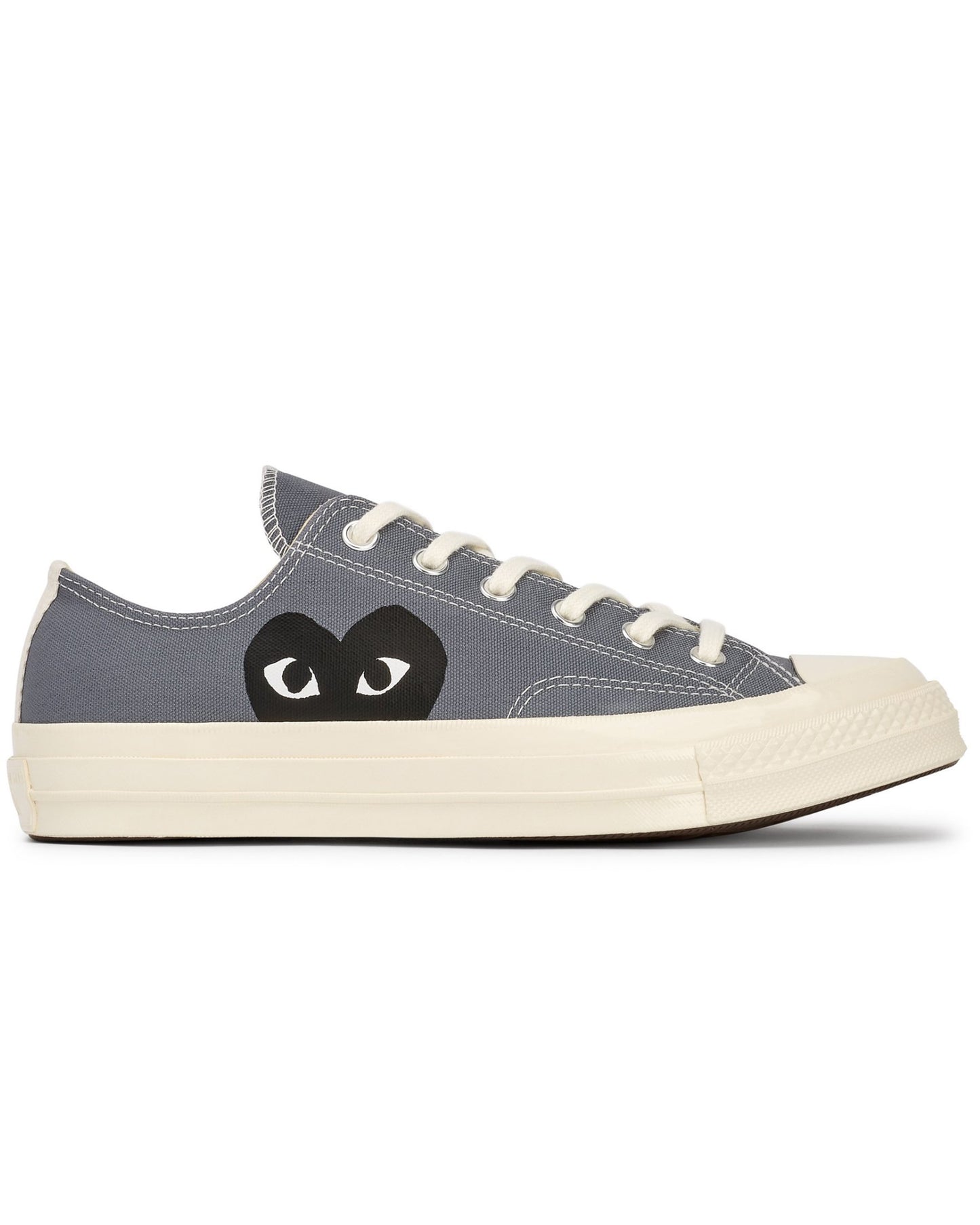 Comme Des Garcons Play Converse Chuck 70 Ox Grey | STASHED