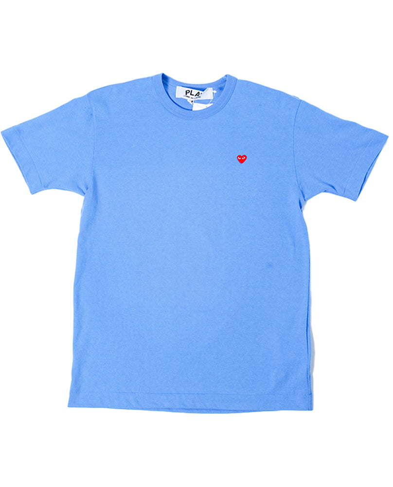 Comme Des Garcons Small Red Heart Tee Shirt