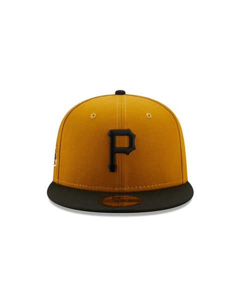 New Era 59FIFTY Pittsburgh Pirates Green Bottom Men's Fitted Hat Yellow Yellow-Black / 7 1/8