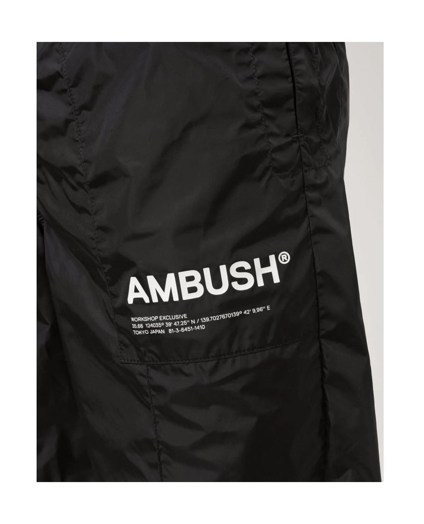 Ambush Nylon Workshop Short Pants Black – STASHED