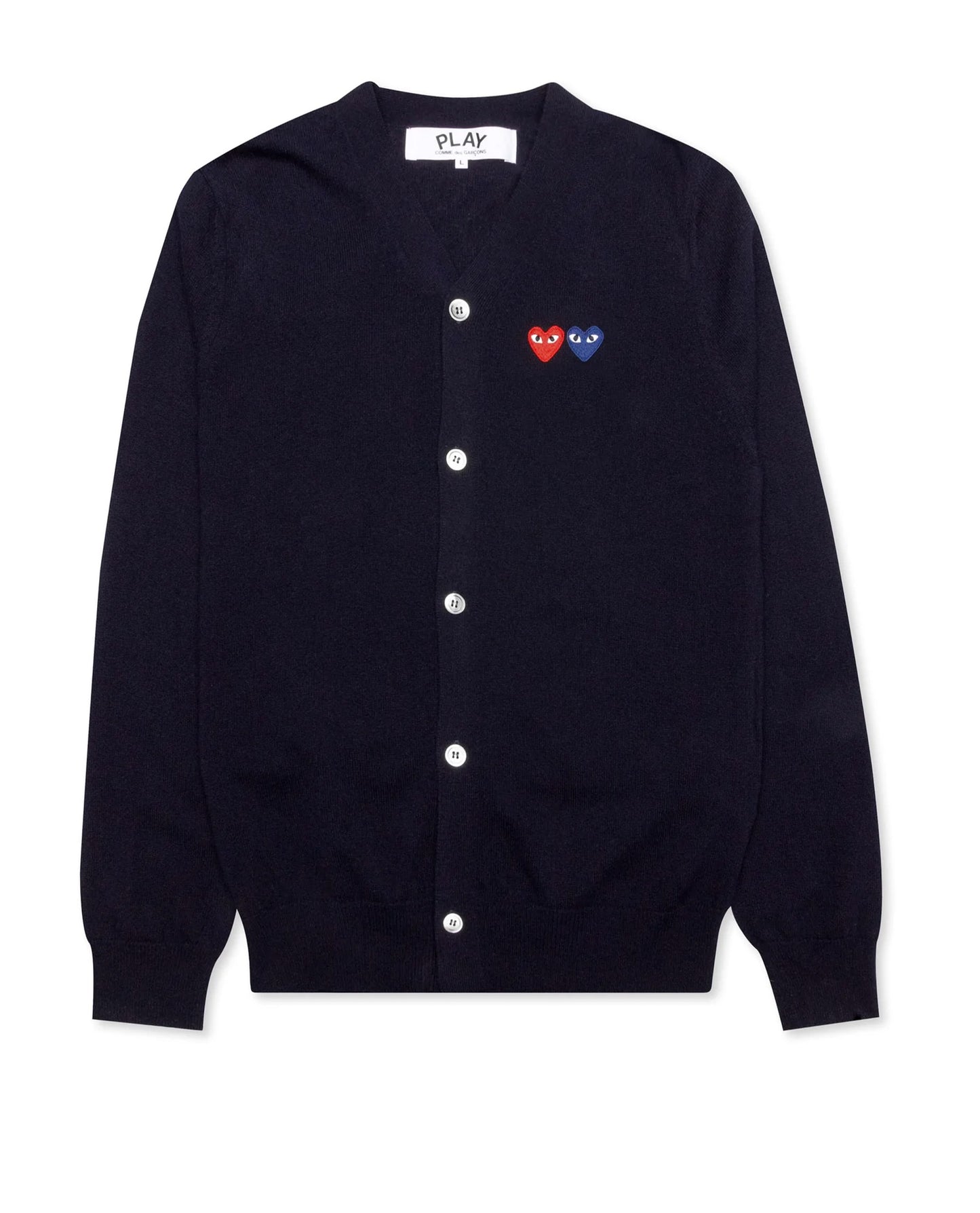 
                    
                      Comme Des Garcons Play Cardigan
                    
                  