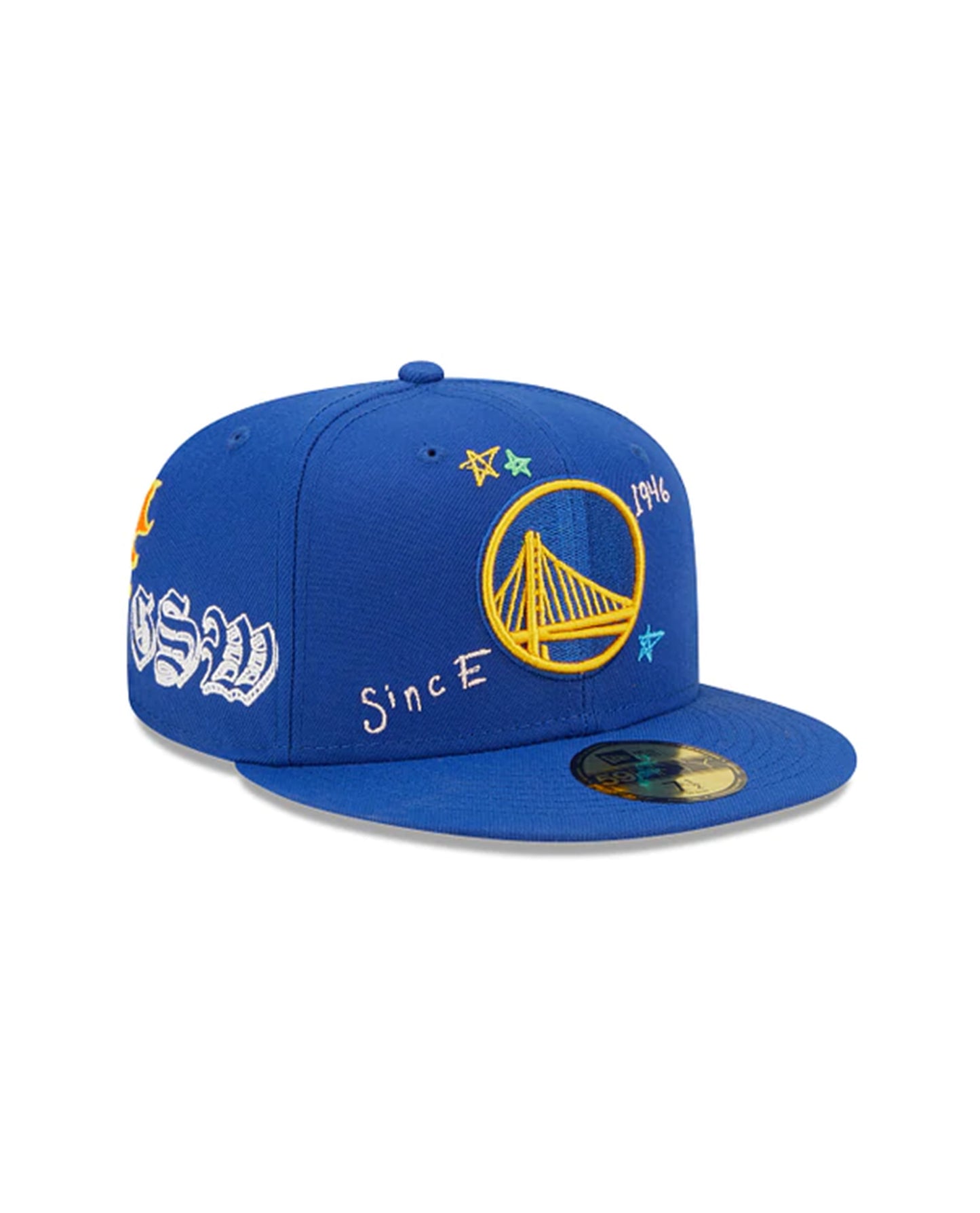 
                    
                      New Era Golden State Warriors Scribble 5950 Fitted Cap
                    
                  