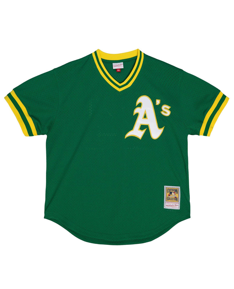 Mitchell & Ness Authentic Rickey Henderson Oakland Athletics 1991 Pullover Jersey