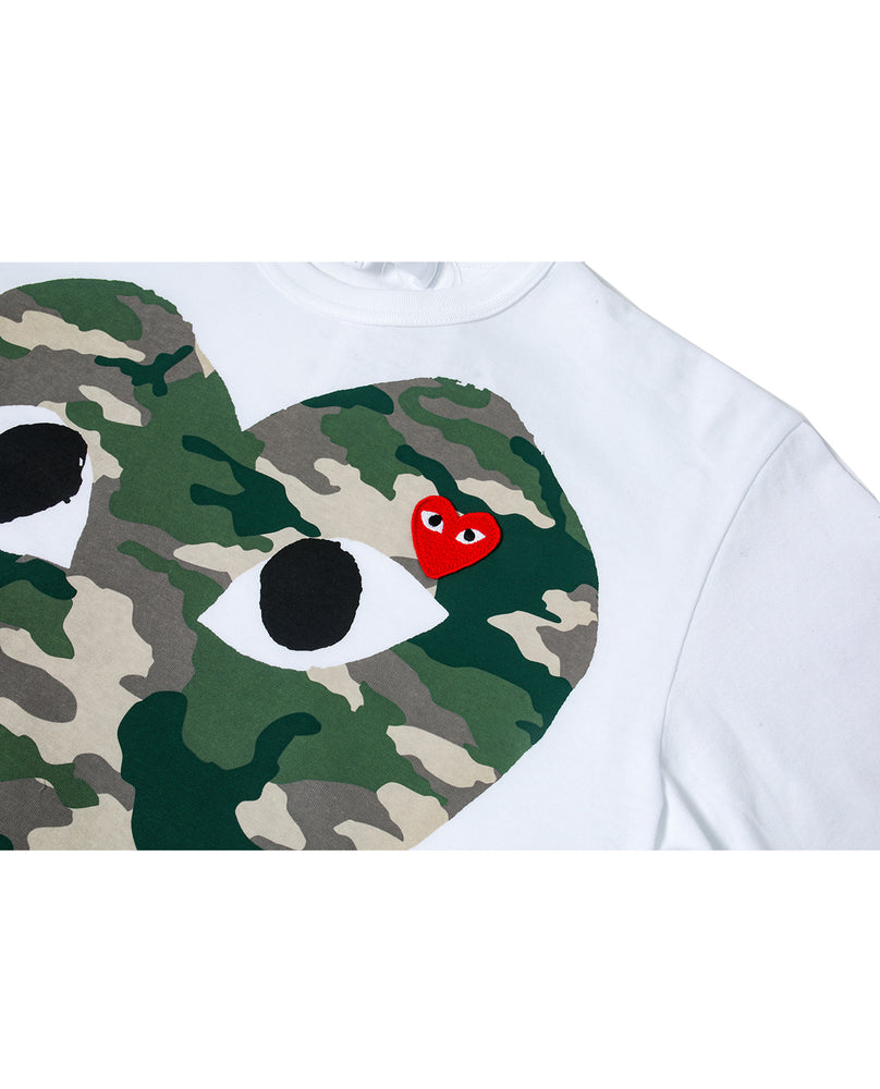 
                    
                      Comme Des Garcons Play Camouflage Tee Shirt
                    
                  