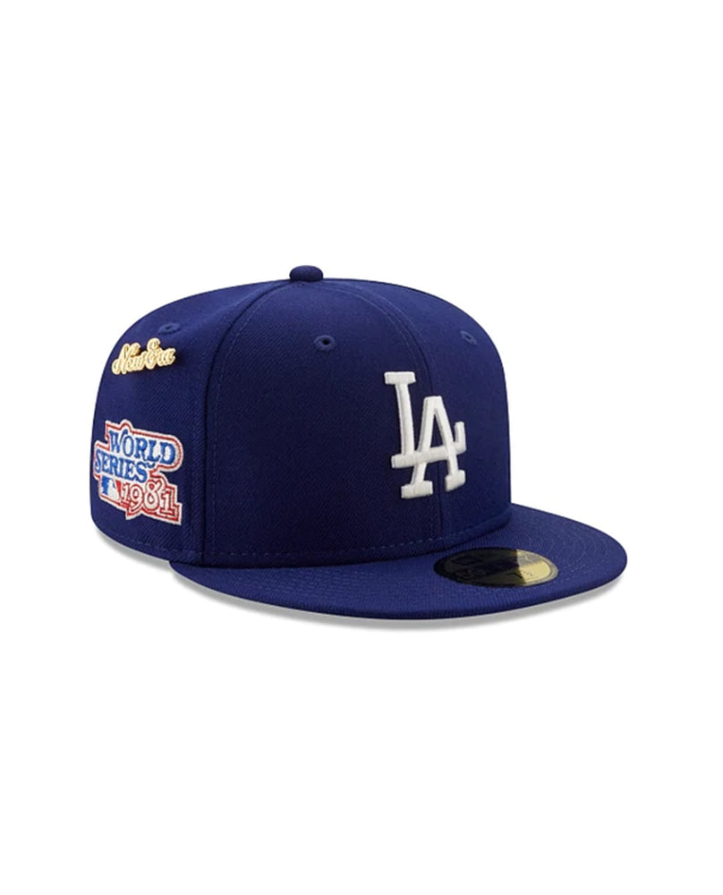 New Era Los Angeles Dodgers World Series 1981 Stone Green Two Tone  Edition59Fifty Fitted Hat, EXCLUSIVE HATS, CAPS