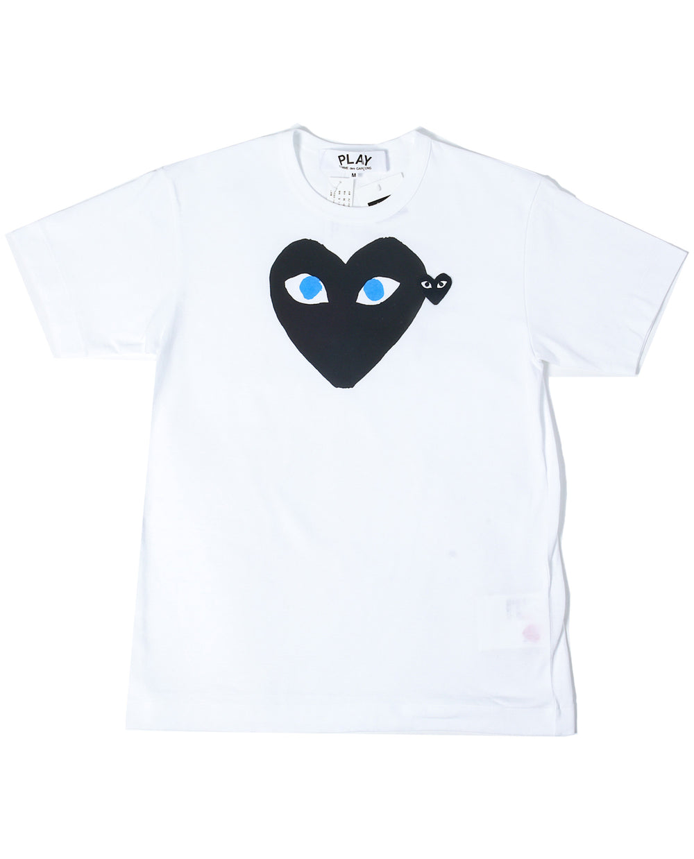 Comme Des Garçons Black Heart Blue Eyes Women's Tshirt M