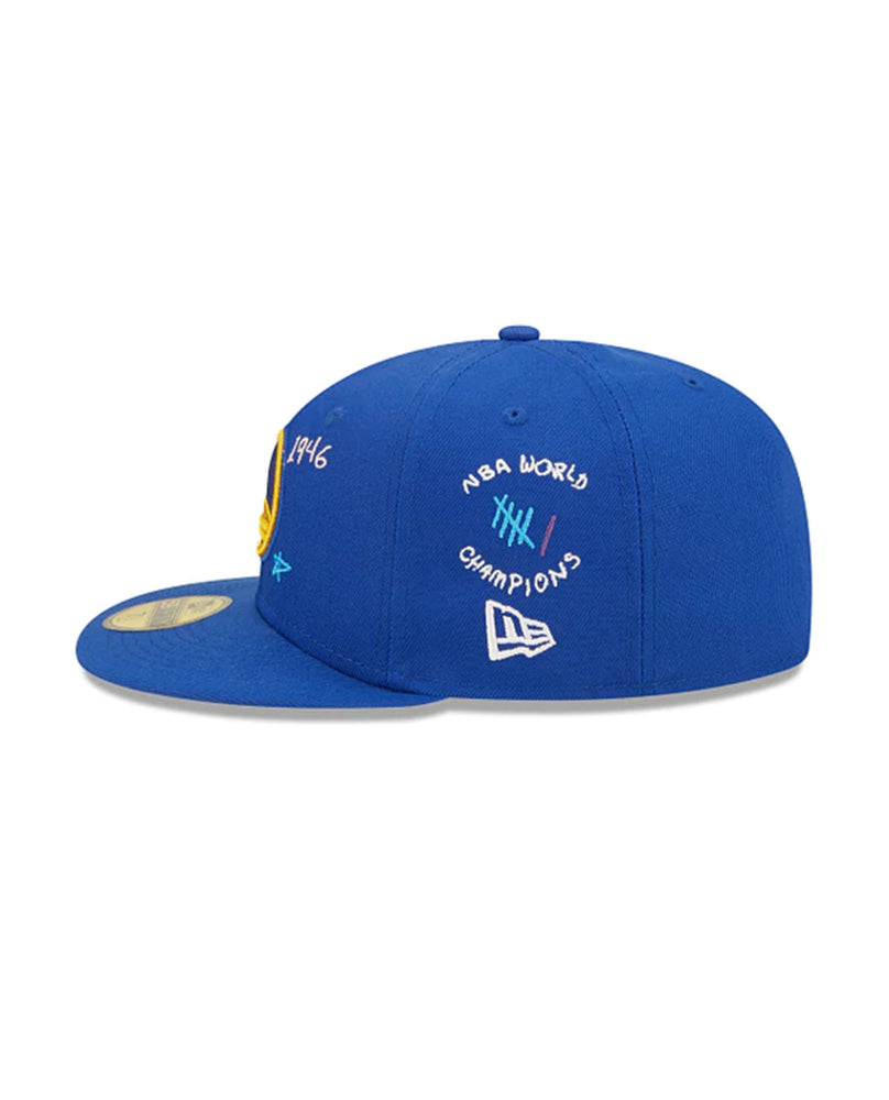 
                    
                      New Era Golden State Warriors Scribble 5950 Fitted Cap
                    
                  