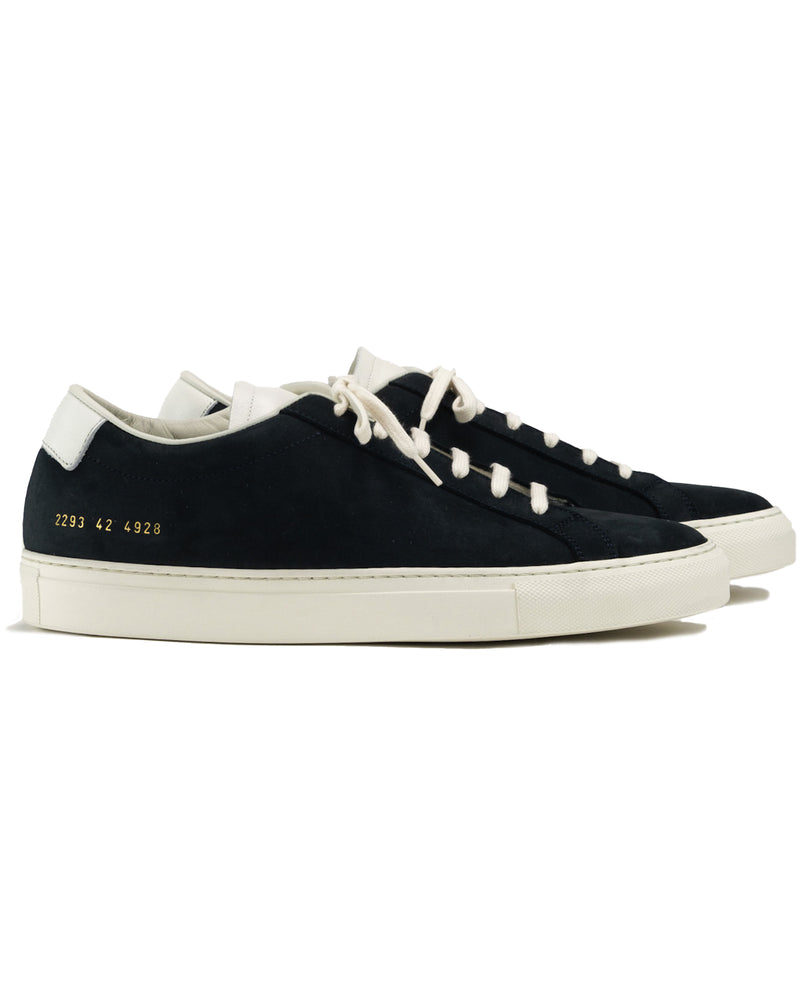 Common Projects Achillies Low Nubuck Navy