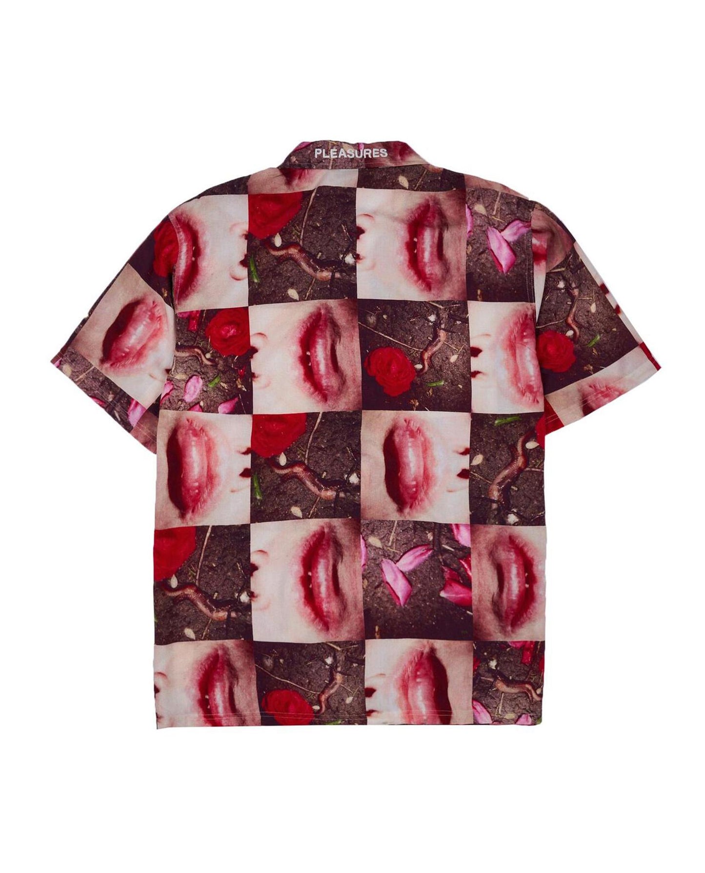 
                    
                      Pleasures Wormy Lips Button Down
                    
                  