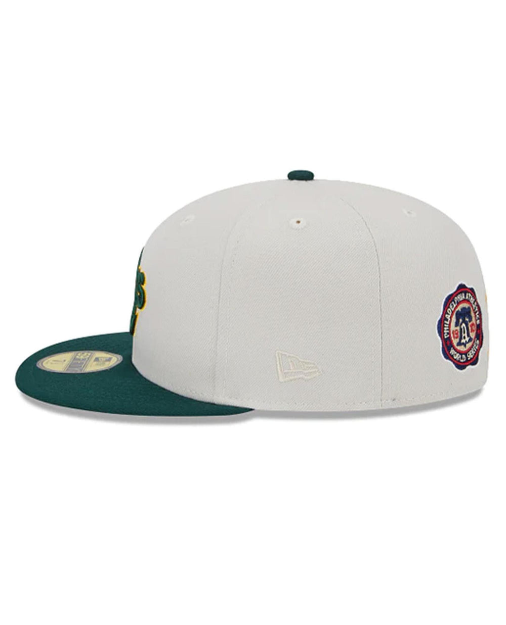 Oakland Athletics Cooperstown 59FIFTY Black/White Fitted - New Era cap